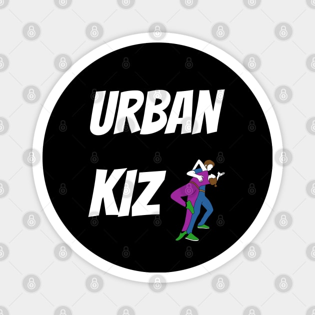 Urban Kiz mit Tanzpaar | Kizomba | Skyline Tarraxinha Magnet by Primo Style